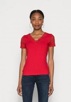 Comprar 🔥 Anna Field Camiseta Básica - Red, Mujer 😉