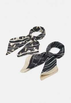 Toma de corriente ⭐ Anna Field 2 PACK - Pañuelo - Black/off White, Mujer ⭐ -Tienda barata Anna Field 887365c262a641d8be1bef06d9d51c40