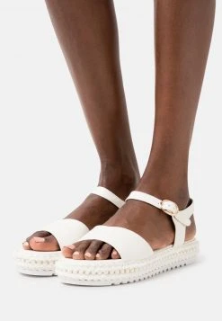 mejor venta ✔️ Anna Field 🔔 Sandalias Con Plataforma - White, Mujer ✨