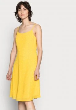 Descuento 💯 Anna Field STRAPPA FIT AND FLARE - Vestido Informal - Yellow, White, Mujer 🔥 -Tienda barata Anna Field 8bc04923d59848eaa3e22398621b5e1d