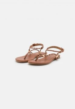 ofertas 😀 Anna Field ⭐ Sandalias De Dedo - Cognac/gold, Mujer ✨ -Tienda barata Anna Field 8e1d6ac5d8ec478886ba5afccecbc513