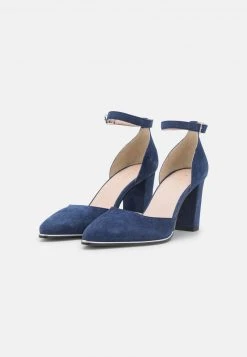 Gran venta ⭐ Anna Field LEATHER - Tacones - Dark Blue, Mujer ✨ -Tienda barata Anna Field 8e2b0f9b5a2e48978c57e4078a935bab