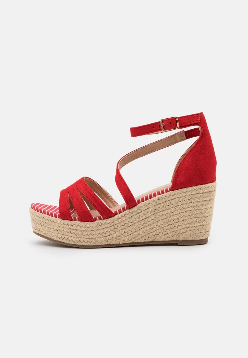 Barato ❤️ Anna Field 🛒 Sandalias Con Plataforma - Red, Mujer 🎉 4 Barato ❤️ Anna Field 🛒 Sandalias Con Plataforma - Red, Mujer 🎉 - Imagen 2