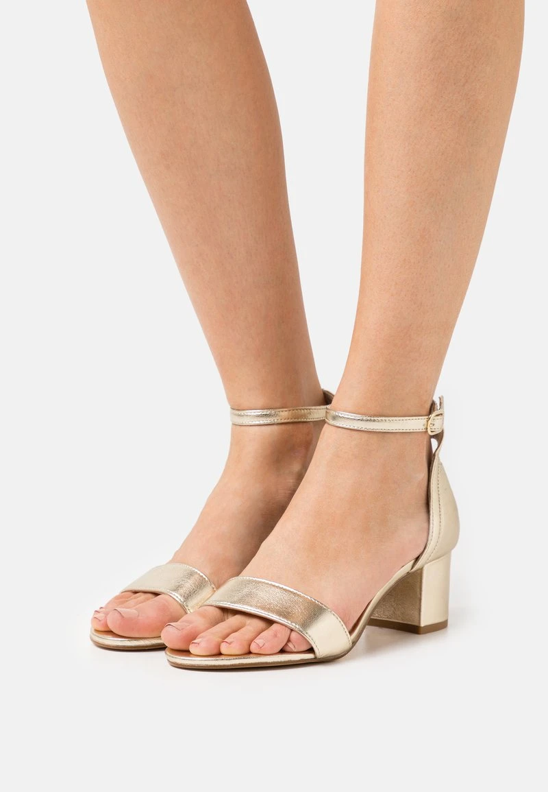 Cupón 👍 Anna Field LEATHER - Sandalias - Gold, Mujer 🧨 3 Cupón 👍 Anna Field LEATHER - Sandalias - Gold, Mujer 🧨