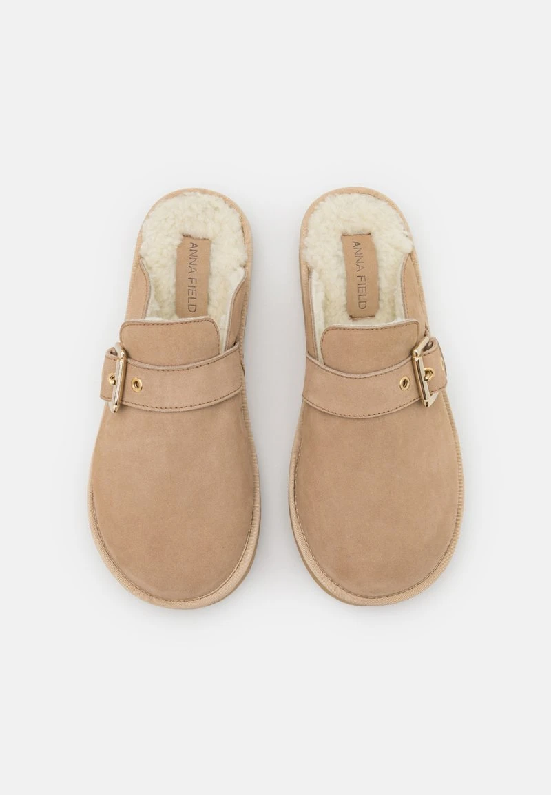 ofertas ✔️ Anna Field LEATHER - Pantuflas - Beige, Mujer 🎁 8 ofertas ✔️ Anna Field LEATHER - Pantuflas - Beige, Mujer 🎁 - Imagen 6