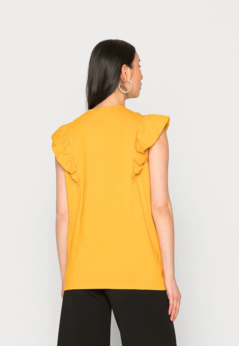Presupuesto 🔥 Anna Field Camiseta Básica - Dark Yellow, Mujer ⌛ 5 Presupuesto 🔥 Anna Field Camiseta Básica - Dark Yellow, Mujer ⌛ - Imagen 3
