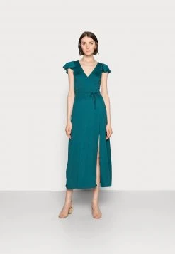 Las mejores reseñas de 🧨 Anna Field WRAP MIDI ⌛ DRESS - Vestido Informal - Teal, Mujer ❤️