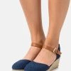 Comprar ❤️ Anna Field Sandalias De Cuña - Dark Blue, Mujer ⌛ -Tienda barata Anna Field 90eb8d1aed024d8d90e102a2082cdbee