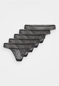 Las mejores reseñas de 🛒 Anna Field 5PP LACE THONG - Tanga - Black, Mujer 😍 -Tienda barata Anna Field 934b7773eca941ca928760ab1c858641