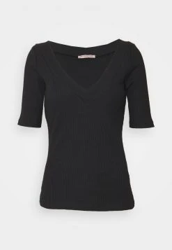 Presupuesto 🤩 Anna Field Camiseta Estampada - Black, Mujer 😍