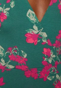 Presupuesto ✔️ Anna Field Vestido Ligero - Dark Green/pink, Mujer ✔️ -Tienda barata Anna Field 95c6c73987bf43cbb8b35a681d3f4164