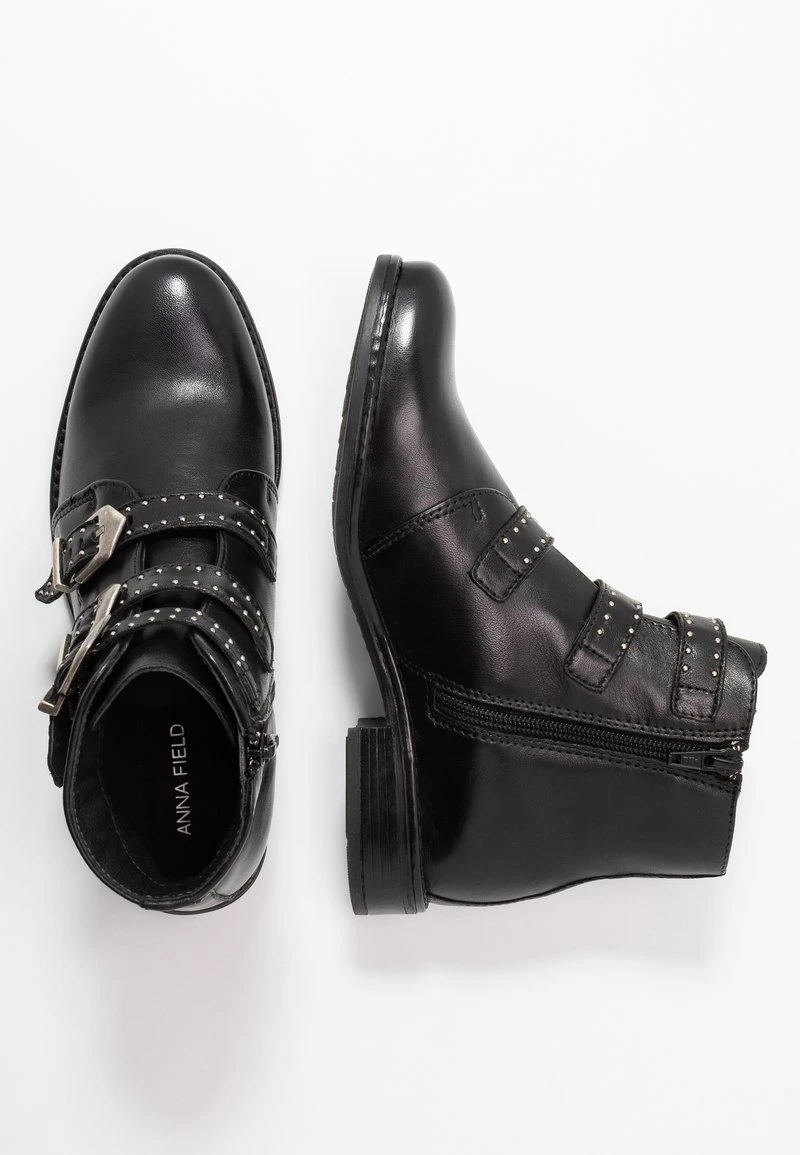Promoción 😍 Anna Field LEATHER BOOTIES - Botines Bajos - Black, Mujer 🧨 6 Promoción 😍 Anna Field LEATHER BOOTIES - Botines Bajos - Black, Mujer 🧨 - Imagen 4