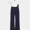 ofertas 🛒 Anna Field Mono - White Dark Blue, Mujer 🎁