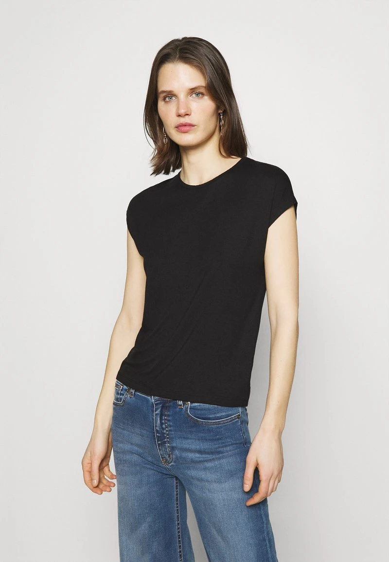 Venta express ✔️ Anna Field Camiseta Básica - Black, Mujer ⌛ 3 Venta express ✔️ Anna Field Camiseta Básica - Black, Mujer ⌛