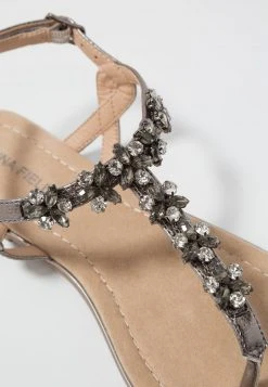 Venta express ✔️ Anna Field 💯 Sandalias De Dedo - Gunmetall, Mujer 🎉 -Tienda barata Anna Field 97ace3041f0d4c5a8fa7cc87e151d033