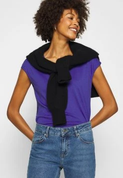 Toma de corriente 😍 Anna Field Camiseta Básica - Clematis Blue, Mujer ⌛ -Tienda barata Anna Field 98348973ebae43f9a605c6b4952b7394