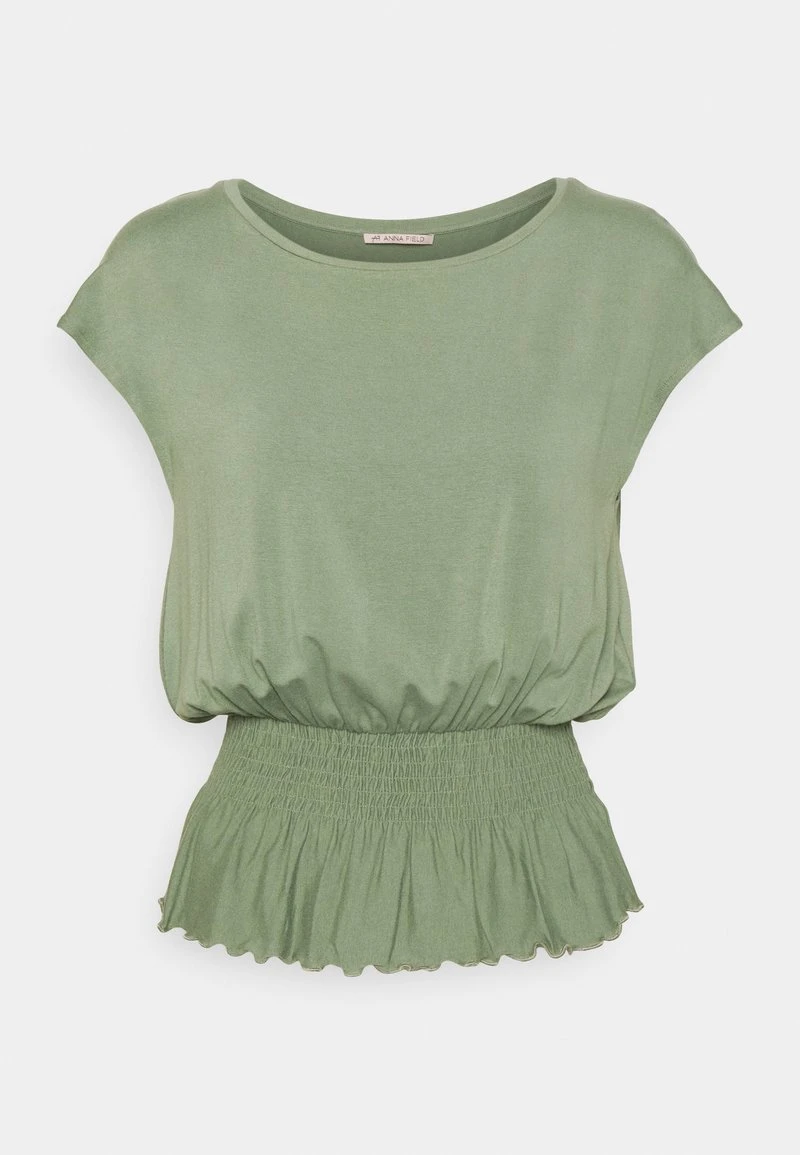 Para estrenar 🛒 Anna Field Camiseta Básica - Light Green, Mujer ✨ 6 Para estrenar 🛒 Anna Field Camiseta Básica - Light Green, Mujer ✨ - Imagen 4