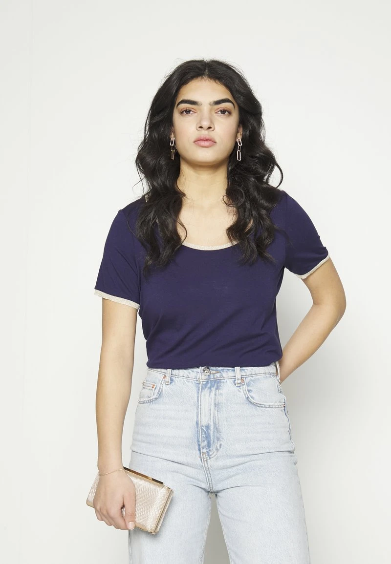 Descuento 💯 Anna Field Camiseta Básica - Dark Blue, Mujer ✔️ 8 Descuento 💯 Anna Field Camiseta Básica - Dark Blue, Mujer ✔️ - Imagen 6