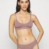 Venta express 👏 Anna Field Rib Seamless Set - Top - Mauve, Mujer 💯