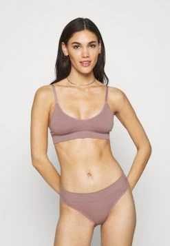 Venta express 👏 Anna Field Rib Seamless Set - Top - Mauve, Mujer 💯