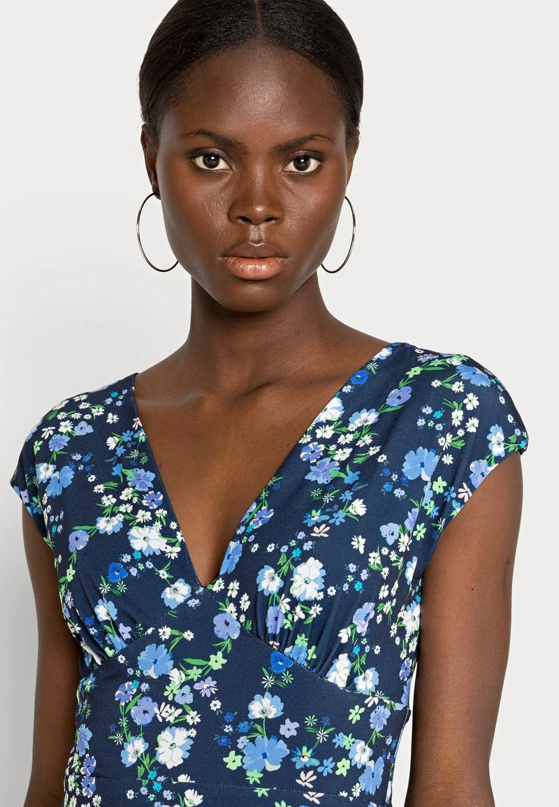 Presupuesto 🥰 Anna Field Vestido Ligero - Dark Blue/multi Coloured, Mujer ⌛ 7 Presupuesto 🥰 Anna Field Vestido Ligero - Dark Blue/multi Coloured, Mujer ⌛ - Imagen 5