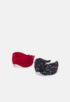 Venta express ✔️ Anna Field 2 PACK - Hair Styling Accessory - Red/black, Mujer ❤️