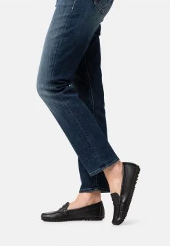 Lo mas barato ❤️ Anna Field LEATHER - Mocasines - Black, Mujer ✨