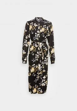 Las mejores reseñas de 😀 Anna Field SHIRT COLLAR MIDI BELTED DRESS - Vestido Camisero - Black/yellow/white, Mujer 🎉 -Tienda barata Anna Field 9e0a31ee05004e0385a78e4463264e03