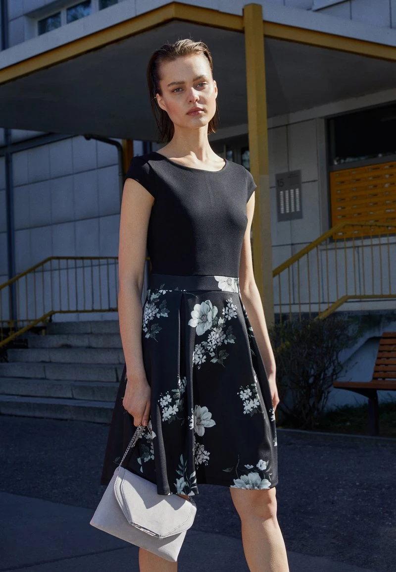 Mejor precio 😍 Anna Field Vestido Ligero - Black/grey, Mujer ⌛ 5 Mejor precio 😍 Anna Field Vestido Ligero - Black/grey, Mujer ⌛ - Imagen 3