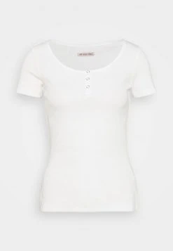 Descuento ✔️ Anna Field Camiseta Básica - White, Mujer 🎁