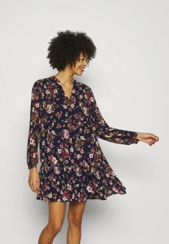 Gran venta ❤️ Anna Field Vestido Informal - Dark Blue/pink, Mujer 😀