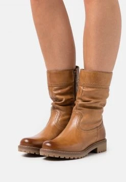 Promoción 🌟 Anna Field LEATHER - Botines - Cognac, Mujer 🎁