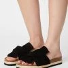 Las mejores reseñas de ✨ Anna Field COMFORT LEATHER - Pantuflas - Black, Mujer ❤️