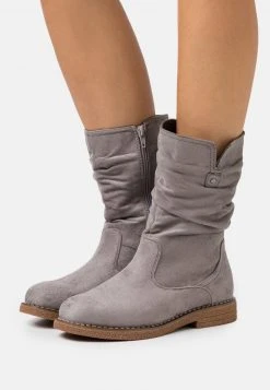 Barato ⌛ Anna Field Botas - Grey, Mujer 👍