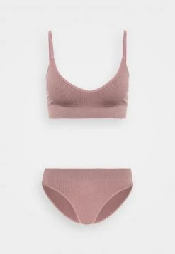 Venta express 👏 Anna Field Rib Seamless Set - Top - Mauve, Mujer 💯 -Tienda barata Anna Field a6bba840e5b246c98a97f862b2d45b06