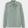 Descuento 🥰 Anna Field Pussy Bow Blouse - Blusa - Green, Mujer ❤️ -Tienda barata Anna Field a77407d68a924ff9ba199a0511ac6ffd