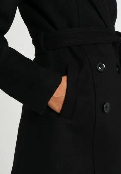 Barato 🔔 Anna Field DOUBLE BREASTED COAT WITH HOOD - Abrigo Clásico - Black, Mujer 🥰 -Tienda barata Anna Field a8a272dfb62e40559fa31ca39215d0ff