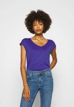 Toma de corriente 😍 Anna Field Camiseta Básica - Clematis Blue, Mujer ⌛