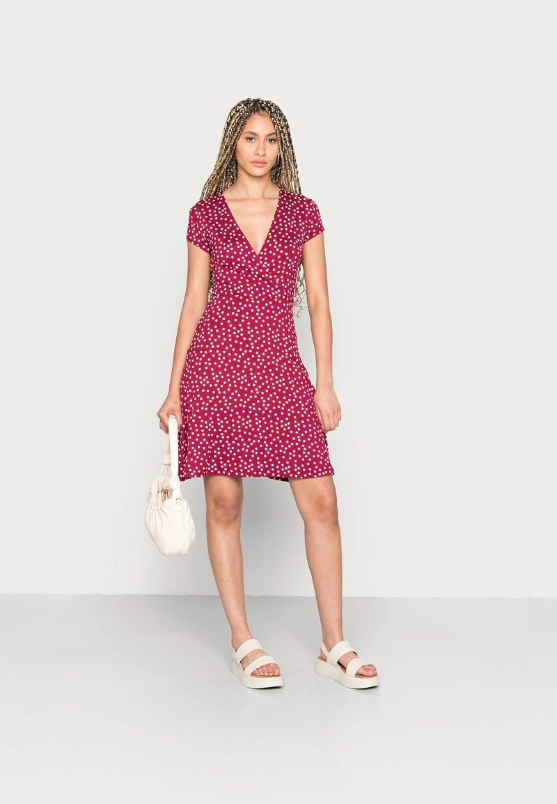 Mejor precio ⭐ Anna Field Vestido Ligero - Dark Red/white, Mujer 🎁 4 Mejor precio ⭐ Anna Field Vestido Ligero - Dark Red/white, Mujer 🎁 - Imagen 2