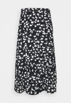 Venta express 🔔 Anna Field Falda Acampanada - Black/white, Mujer 🛒