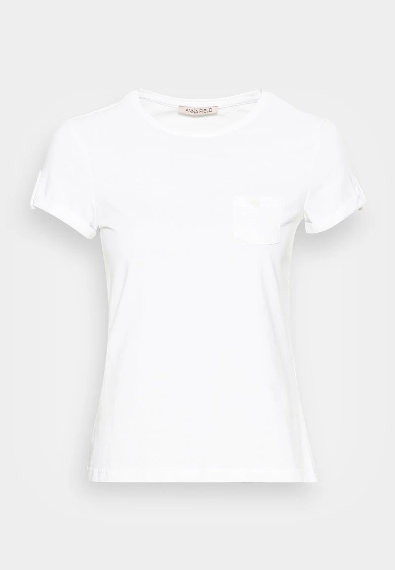 Lo mas barato 😉 Anna Field Camiseta Básica - White, Mujer ❤️ 6 Lo mas barato 😉 Anna Field Camiseta Básica - White, Mujer ❤️ - Imagen 4
