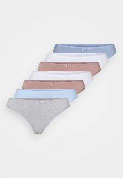 Lo mas barato 🎁 Anna Field GEORGINA 7PP THONG COTTON - Tanga - Blue/pink, Mujer ✨ -Tienda barata Anna Field acd111c92e4c4b37be141685d4e027d6
