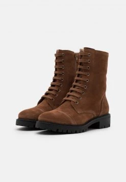 Venta al por mayor 👏 Anna Field LEATHER - Botines Con Cordones - Cognac, Mujer ❤️ -Tienda barata Anna Field ad71410db3ff4f09a3058872a55257c1