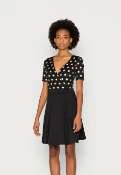 Lo mas barato 🔥 Anna Field Vestido De Cóctel - Gold/black, Mujer 😀