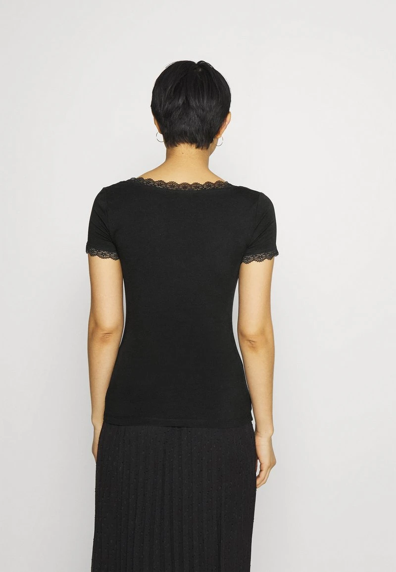 Presupuesto ❤️ Anna Field Camiseta Básica - Black, Mujer 😍 5 Presupuesto ❤️ Anna Field Camiseta Básica - Black, Mujer 😍 - Imagen 3