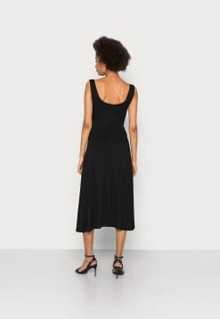 Lo mas barato 🎁 Anna Field WIDE STRAP FIT MIDI DRESS - Vestido Ligero - Black, Mujer 💯 -Tienda barata Anna Field b13cf53f17364fe5a689b528d364a69e