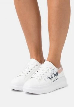 Venta express ⌛ Anna Field DISNEY MICKEY MOUSE - Zapatillas - White/light Pink, Mujer ⭐