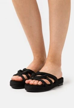 Gran venta ✨ Anna Field 🌟 Sandalias Planas - Black, Mujer ✨