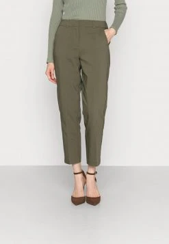 Mejor trato 🎁 Anna Field Pantalones Chinos - Dark Green, Mujer 🧨