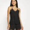 Para estrenar 😍 Anna Field MIA CHIFFON PJ SET - Pijama - Black, Mujer ✨